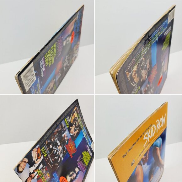 Metal Edge Magazine Vintage 1999 Metallica Korn Marilyn Manson KISS w/ Calendar - Picture 9 of 10